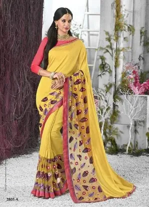 Picture of sari indian ethnic party wear bollywood designer saree,