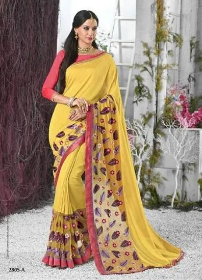 Picture of sari indian ethnic party wear bollywood designer saree,