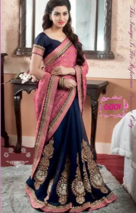 Picture of sari saree with indian bollywood designer saree,e10870 