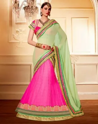 Picture of sari traditional wedding designer indian bollywood asi,