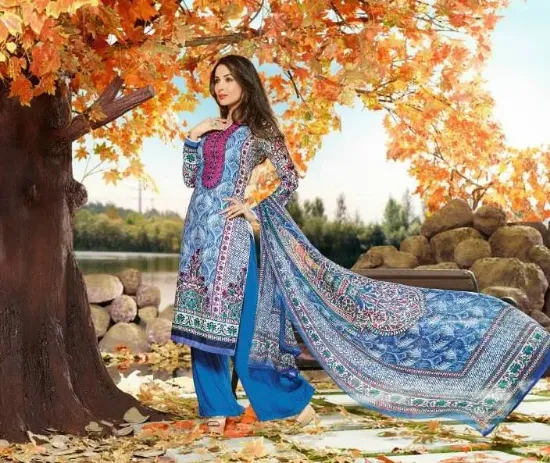 Picture of designer punjabi patiala salwar kameez cotton patiala i