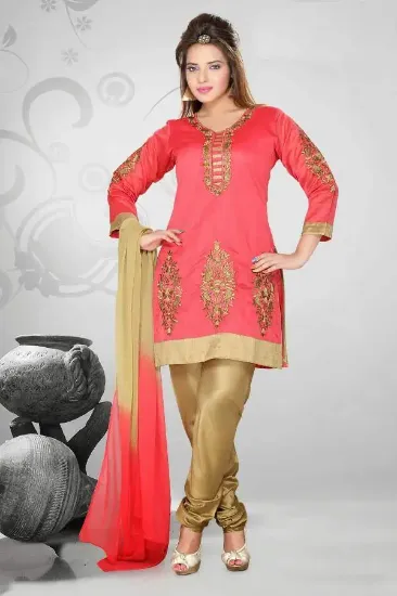 Picture of designer salwar kameez anarkali suit long indian suit e