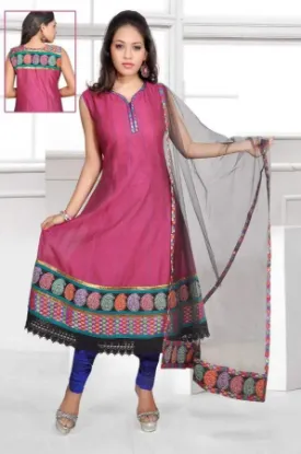 Picture of designer salwar kameez bollywood indian suit anarkali d