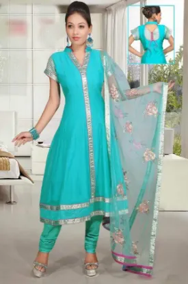 Picture of designer salwar kameez dress anarkaliparty gown latest 