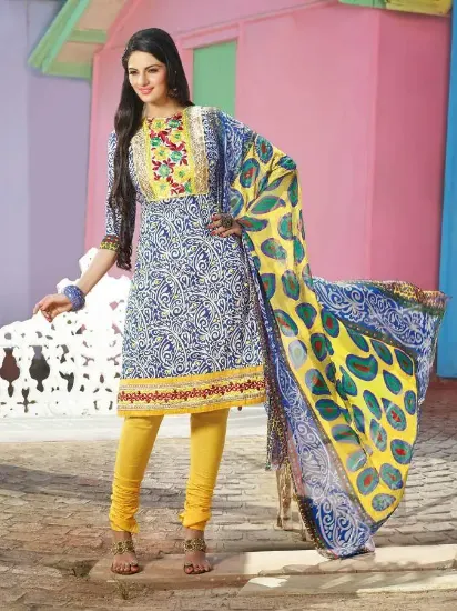 Picture of designer salwar kameez indian bollywood dress party wea