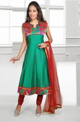 Picture of designer salwar kameez indian bollywood suit anarkali d