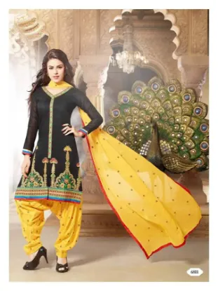 Picture of designer salwar kameez- traditional party wear salwar k