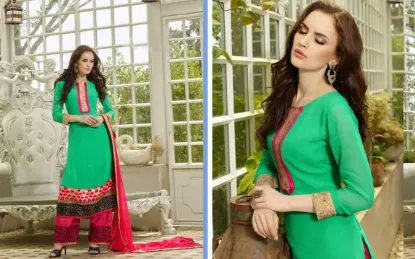 Picture of designer shalwar suit indian dress ethnic pakistani ana