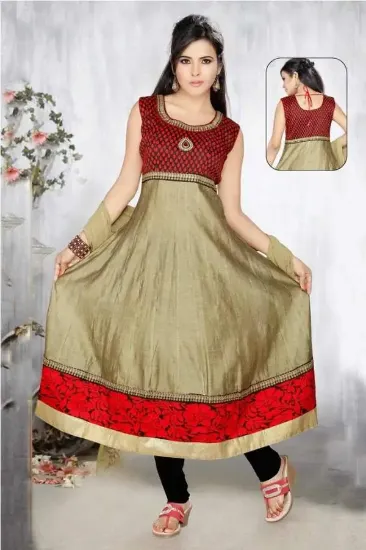 Picture of designer shalwar suit indian pakistani ethnic anarkali 