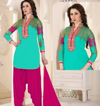 Picture of designer suit salwar kameez dress ethnic anarkali pakis