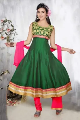 Picture of designer traditional party wear modest maxi gown design