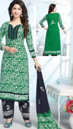 Picture of designer wear anarkali suit for indian women's with sim