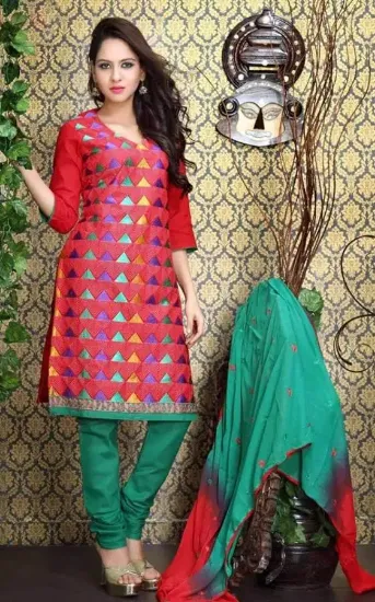 Picture of designer women pakistani indian anarkali salwar kameez 