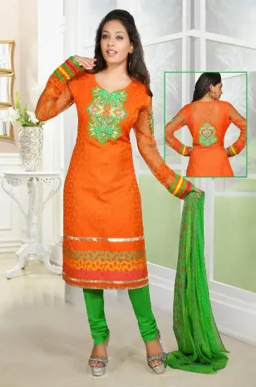 Picture of diamond work pakistani salwar kameez suit indian ethnic