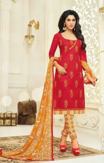 Picture of diwali special anarkali suit indian maharani style embr