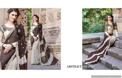 Picture of silk general party wear saree indian silk fancy fashion