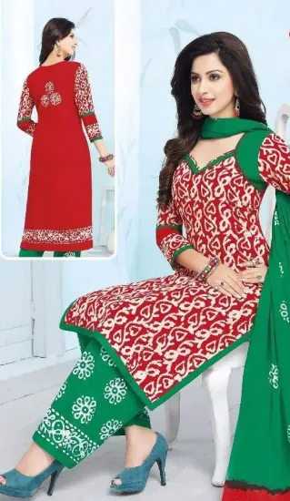 Picture of diwali special women's indo western style tail cut embr