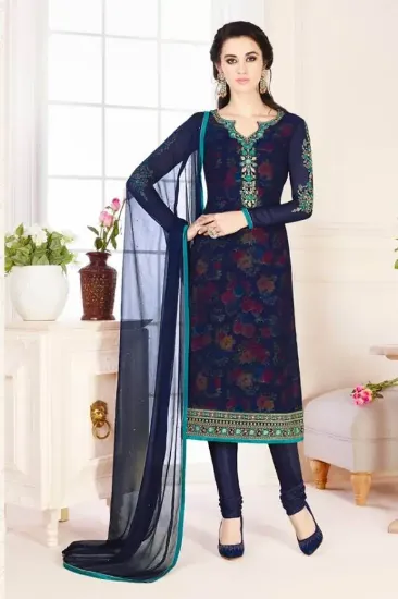 Picture of ethnic anarkali salwar kameez bollywood designer suit i