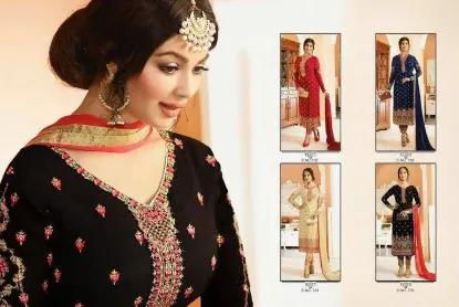 Picture of ethnic anarkali salwar kameez indian pakistani designer