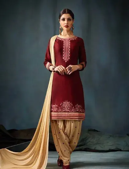 Picture of ethnic anarkali salwar kameez indian pakistani designer