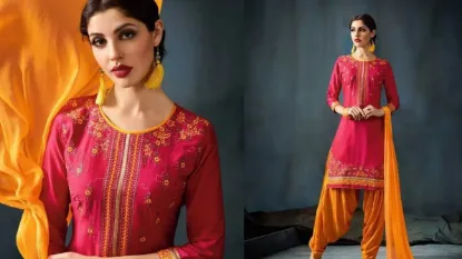 Picture of ethnic anarkali salwar kameez indian pakistani designer