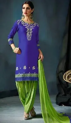 Picture of ethnic anarkali shalwar suit dress designer indian paki