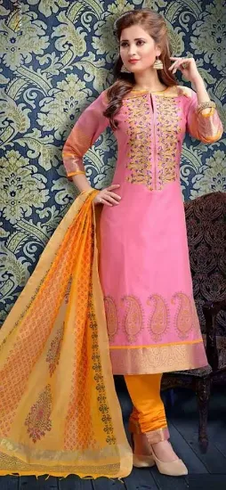 Picture of ethnic bollywood designer party wear dress salwar kamee