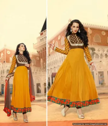 Picture of ethnic salwar kameez anarkali indian pakistani designer