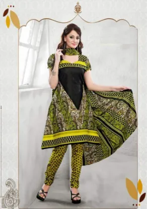 Picture of ethnic straight salwar kameez wedding salwar suit india