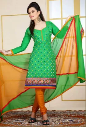 Picture of fatimabi fashion indian designer engagement blue anarka