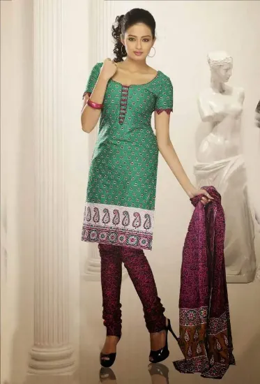 Picture of fatimabi pakistani salwar suit shalwar kameez vibrant b