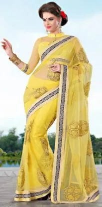 Picture of bollywood saree diy craft fabric women sarong dress vi,