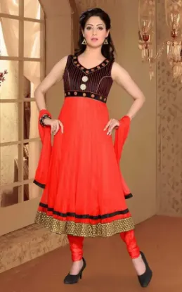 Picture of fatimabi plus size indian anarkali kameez latest design