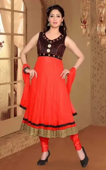 Picture of fatimabi plus size indian anarkali kameez latest design