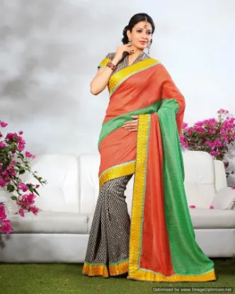 Picture of bollywood sari partywear saree indian women designer w,