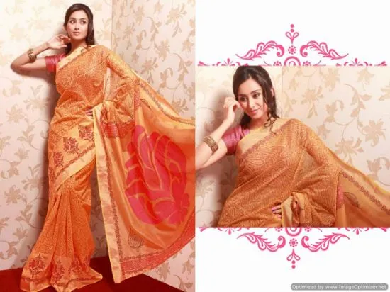 Picture of bollywood stylish sari designer pakistani indian party,