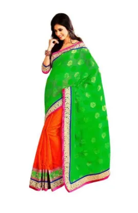 Picture of chakori georgette printed casual saree sari bellydance,