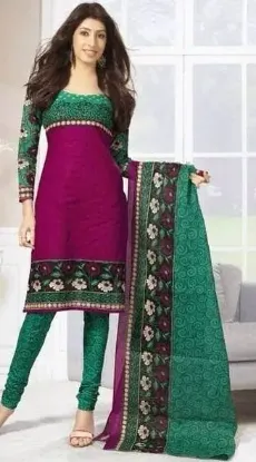 Picture of indain anarkali designer bollywood salwar kameez suit w