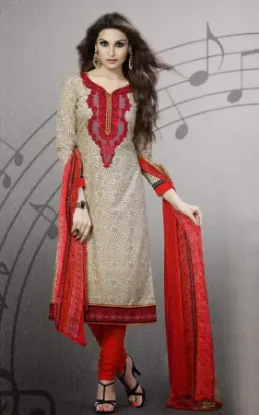 Picture of indian anarkali designer salwar kameez suit party pakis