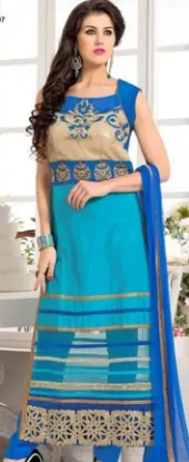 Picture of indian anarkali salwar kameez designer suit lehnga boll