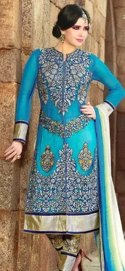 Picture of indian anarkali salwar kameez dress pakistani bollywood