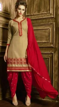 Picture of indian anarkali salwar kameez women wedding designer pa