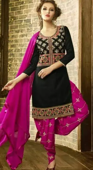 Picture of indian anarkali salwar suit ethnic bollywood pakistani 