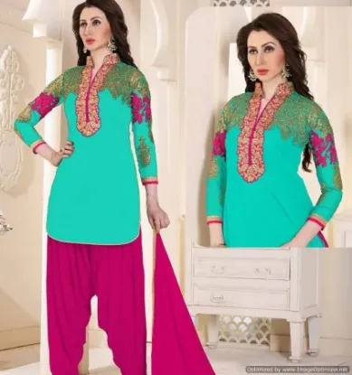 Picture of indian anarkali salwar suit moroccan style outfit outfi