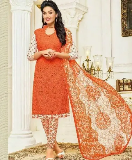 Picture of indian asian ethnic punjabi salwar kameez designer suit