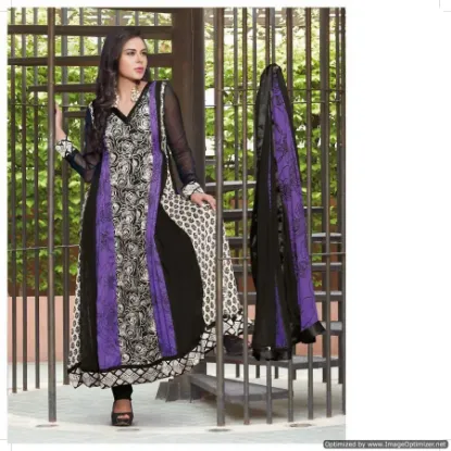 Picture of indian bollywood dress party wear women designer salwar