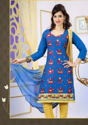 Picture of indian bollywood women designer anarkali salwar kameez 