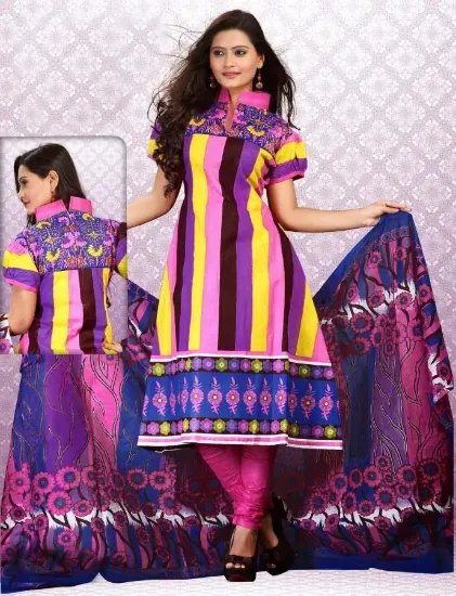 Picture of indian designer anarkali salwar kameez suit bollywood p