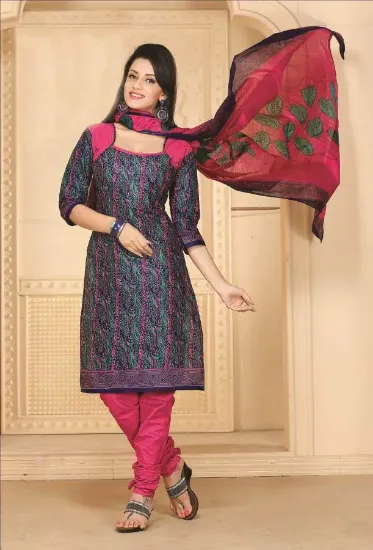 Picture of indian designer ethnic floor length salwar kameez black