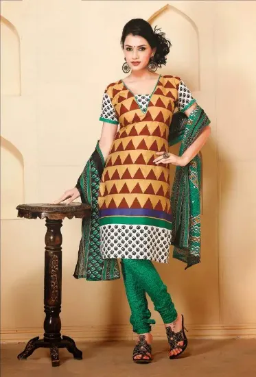 Picture of indian designer ethnic floor length salwar kameez off w